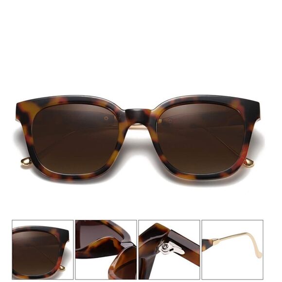 Square Frame Trendy Sunglasses  - Picture 4 of 5